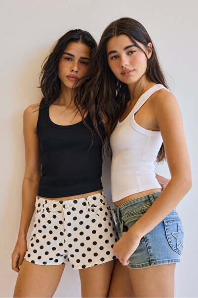 Stradivarius 2'li fitilli çapraz askılı top seti