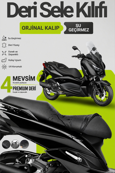 Motobros Husa scaun motocicleta pentru Yamaha XMAX LeatherFit Husa scaun moto...