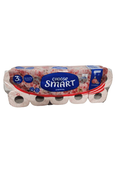 OEM Choose Smart Essential toilet paper peach, 3 ply/10 rolls