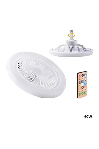 OEM Ceiling Fan 26 cm with Light and Remote Control White