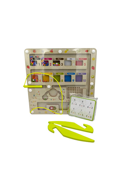 OEM Joc educativ magnetic pentru copii, Labirint magnetic