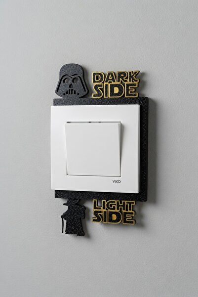 tredblock Star Wars Darth Vader και Yoda Διακοσμητικό Πλαίσιο Πρίζας - Πλαίσι...