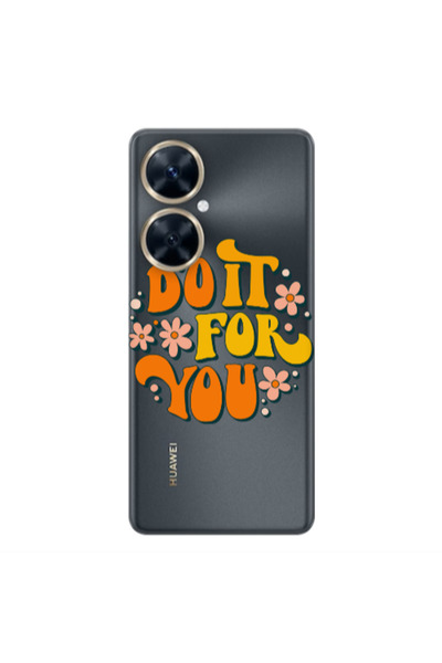 Other Huawei Nova 11i Do it For You Transparent Silicone TPU Θήκη