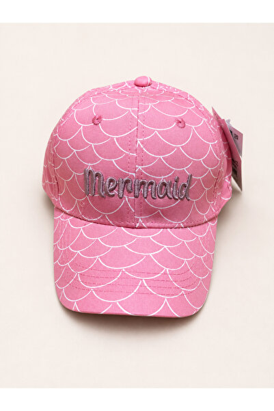 Kitti Girl's Mermaid Embroidered Patterned Hat