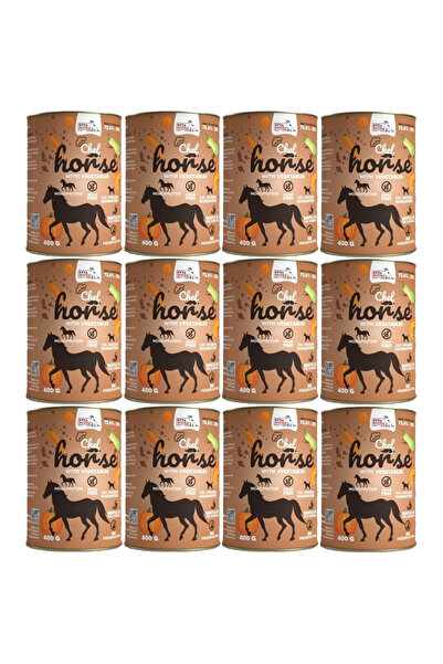 Syta Micha Carne de cal cu legume Hrană umedă pentru câini la conservă 12x400g