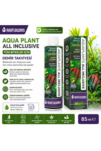 ReeFlowers AQUA PLANT ALL İNCLUSİVE 85 ML TÜM BİTKİLER İÇİN DEMİR TAKİYESİ
