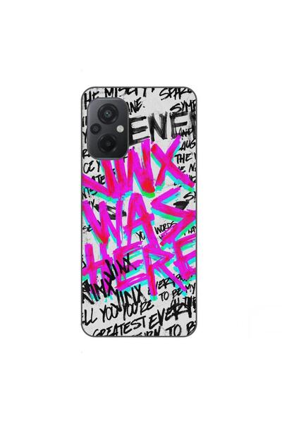 OEM Case compatible with Xiaomi Poco M5 Silicon Gel Tpu Pattern Jinx Was Here