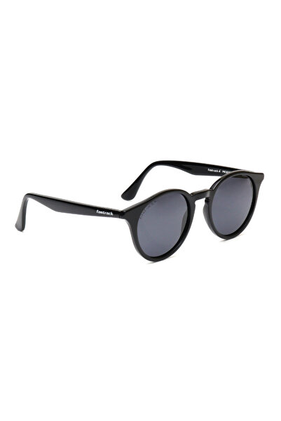 FASTRACK Polarized Sunglasses Black Frame Smoke Mirror Lens 51mm - P603GY2PV