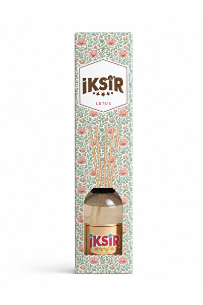 IKSIR Bambu Çubuklu Oda Kokusu Lotus 100 mL – Ev ve Ofis İçin Ortam Kokusu