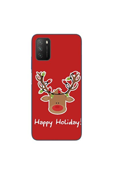 OEM Case compatible with Xiaomi Poco M3 Silicone Gel Tpu Pattern Christmas Re...