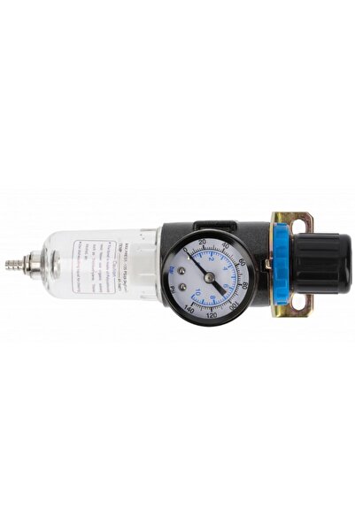 Hogert Air filter with pressure gauge, HT4R871, 9 bar, 1/4“