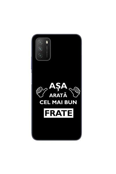 OEM Case compatible with Xiaomi Poco M3 Silicone Gel Tpu Pattern Best Brother
