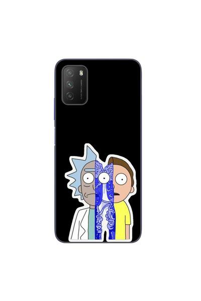 OEM Case compatible with Xiaomi Poco M3 Silicon Gel Tpu Model Rick And Morty ...