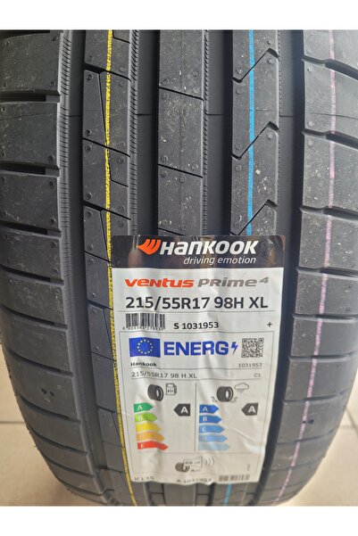 Hankook 215/55R17 Ventus Prime4 K135 98H XL Set Olarak (4 ADET) A -A Seri 69D...