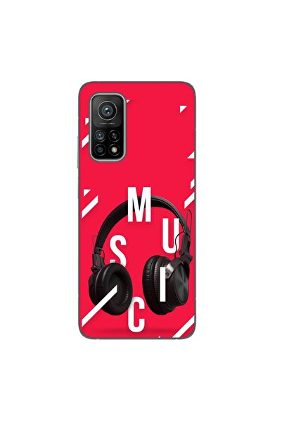OEM Husa compatibila cu Xiaomi Mi 10T Pro 5G Silicon Gel Tpu Model Music Head...