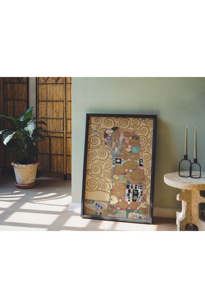 Pegziz Gustav Klimt Mother and Child Painting |   Decorative Wall Painting wi...
