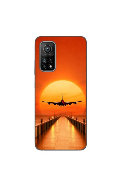 OEM Case compatible with Xiaomi Mi 10T Pro 5G Silicon Gel Tpu Pattern Airplan...