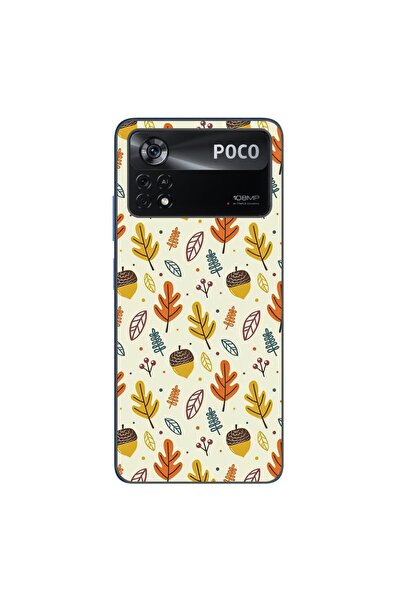 OEM Husa compatibila cu Xiaomi Poco X4 Pro Silicon Gel Tpu Model Autumn Pattern