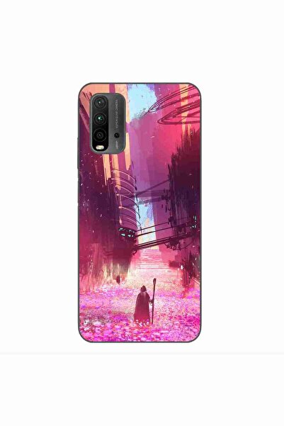 OEM Case compatible with Xiaomi Redmi 9T Silicone Gel Tpu Fantasy Wizard Pattern