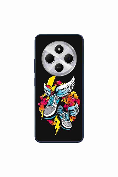 OEM Case compatible with Xiaomi Redmi 14C Silicone Gel Tpu Fashion Sneakers P...