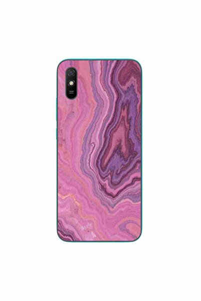 OEM Case compatible with Xiaomi Redmi 9A Silicone Gel Tpu Pattern Pink Quartz...