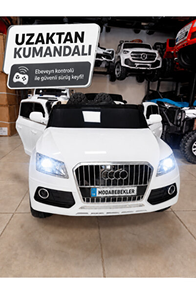 modabebekler Akülü Araba Q-SUV Özel Renk Yeni Nesil 12V Kumandalı 2 Motor Blu...