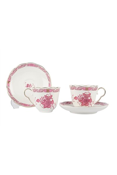 Mikasa Moor Jardin De Vert Pembe 2li Çay Fincan Seti 180cc