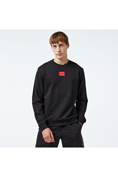 HUGO Diragol 212 Erkek Siyah Sweatshirt