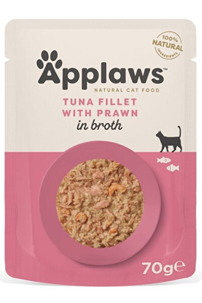 Applaws Tuna & Prawn Adult Wet Cat Food 70g Pouch