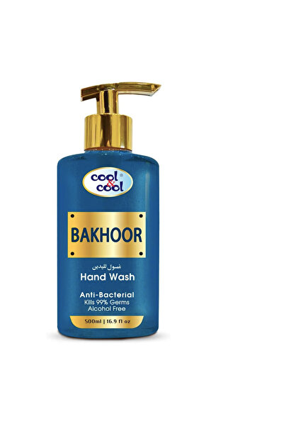 COOL & COOL Arabic Series Bakhoor Hand Wash -500Ml - Antibacterial, Alcohol-F...