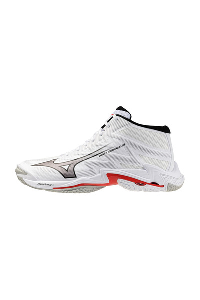 MIZUNO Wave Lightning Elite MID (Λευκό/Κόκκινο) - V1GA260559