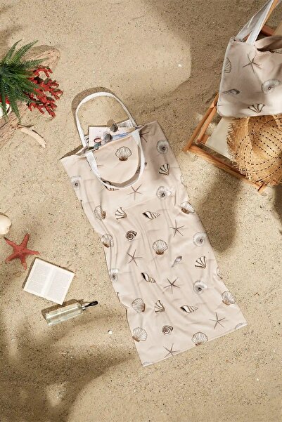 Özdilek Seaside Beach Towel with Bag 70X140 cm