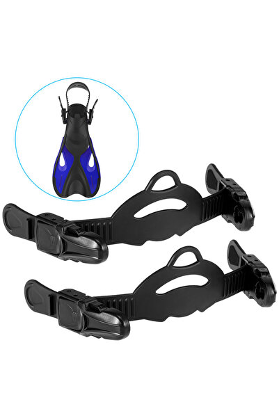 Choice black Fins Strap Universal Adjustable Fins Replacement Buckle Strap Fo...
