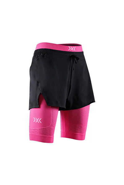 X Bionic Pantaloni scurți de damă X-BIONIC Effektor 2In1 X Negru-Roz Neo