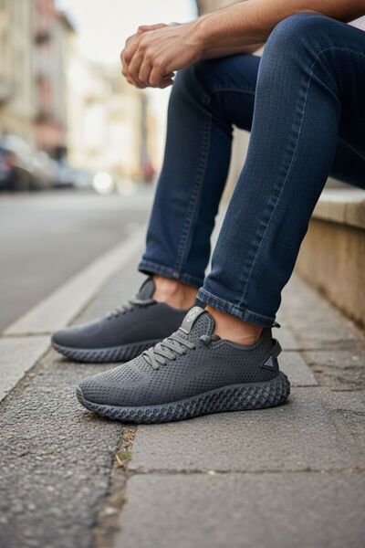 SHOUGO Comfortable, Lightweight, Non-Sweating Men's Knitwear Walking Sports S...