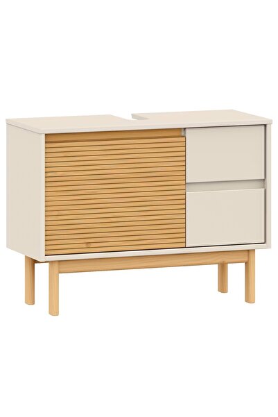 OEM Ανθεκτικό ντουλάπι για νεροχύτη 83x62x35 εκ., 1 πόρτα, 2 συρτάρια, από μα...