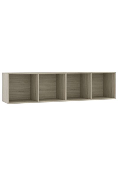 vidaxl Bibliotecă/Comodă TV, stejar sonoma, 143x30x36 cm