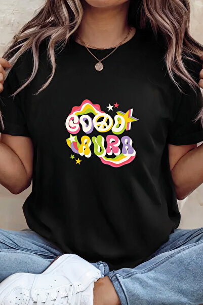 Sarah's Boutique Women's T-shirt – 100% cotton – Good Aura
