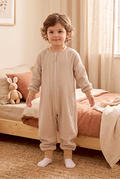 Babymod Muslin Sleeping Bag 1.0 Tog Children's Summer Sleeping Bag Sleeping G...