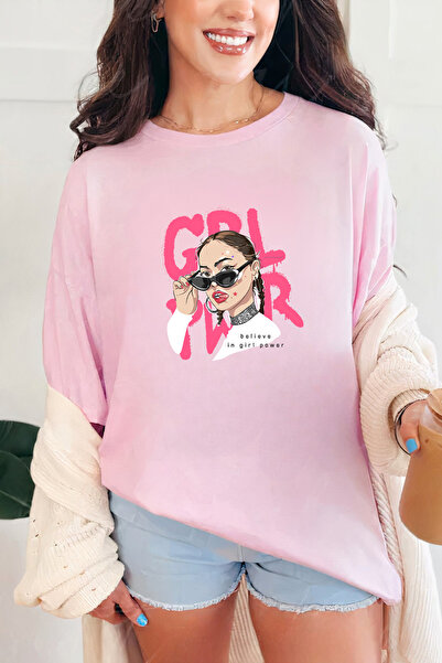 Sarah's Boutique Women's T-shirt – 100% cotton – Girl Power