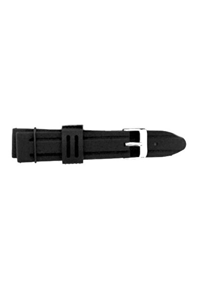 OEM Curea de ceas din silicon negru Jastrap Divers (53601-JA-BLACK) 20mm