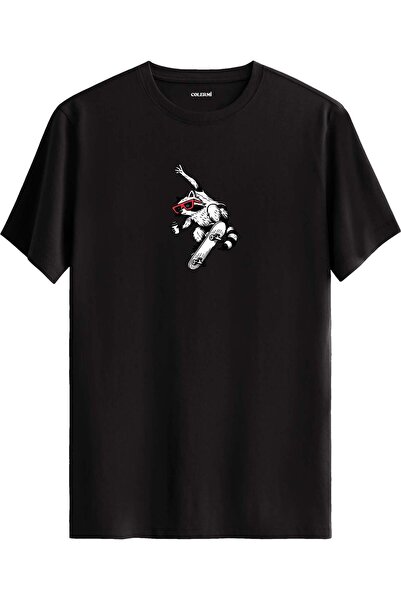 Colermi Skateboard Raccoon T-Shirt