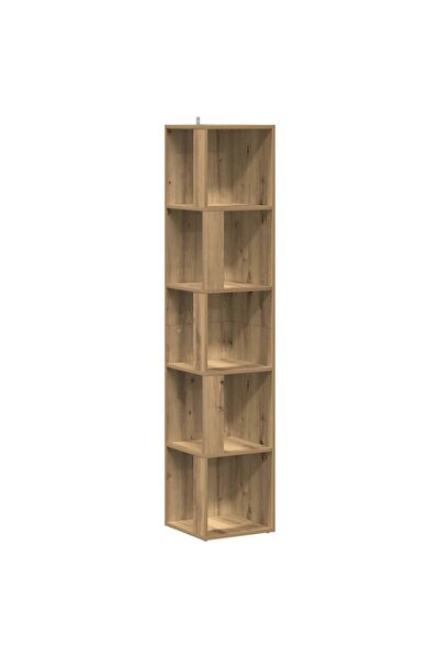 vidaxl Dulap de colț Artisan Stejar 33x33x165 cm Lemn prelucrat