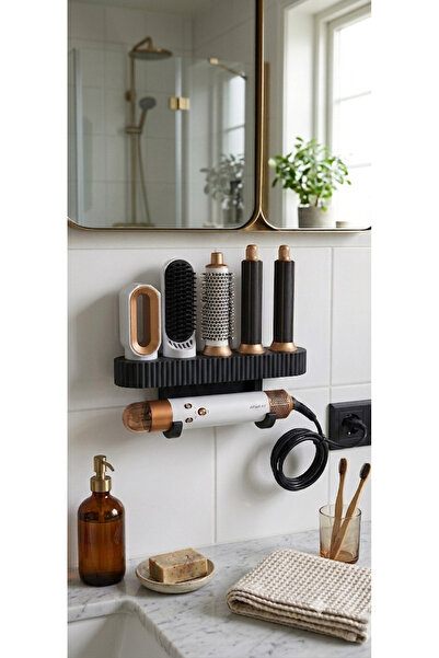 Dys-on Airwrap Stand - Saç Kurutma Makinesi Askısı - Banyo Rafı