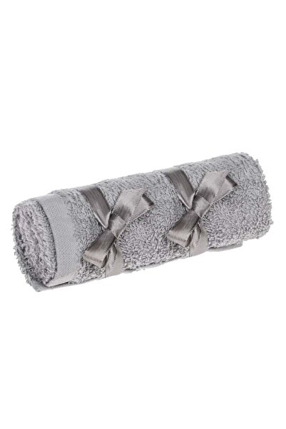 OEM Prosop mâini din Bumbac, Gri, Simplu, Absorbant și Moale, 50x30cm