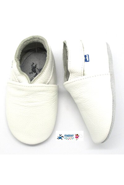 Stabifoot Incaltari bebelusi din piele naturala Babysoft white – marimi 0-12 ...