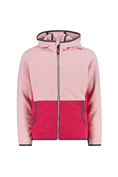 CMP Παιδικό μπουφάν Kid G Jacket Fix Hood-Ροζ-116