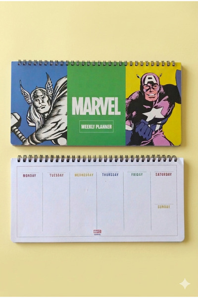 Marvel Spiralli Haftalık Planlayıcı