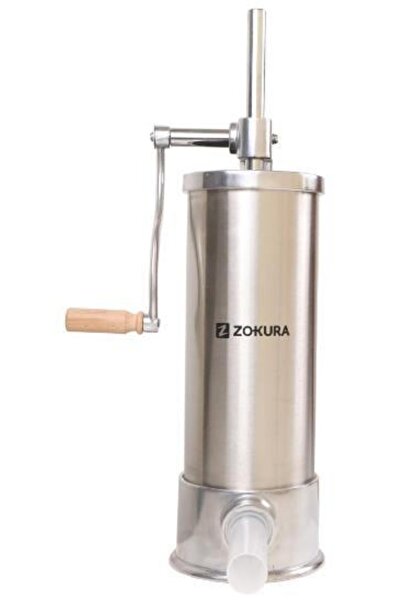 Zokura Z1038 Sausage Stuffer Machine, 5 kg, Stainless Steel