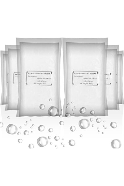 YAOBLUESEA Pachet de 6 blocuri de ceară de parafină, 2700 g, neutre, pentru r...